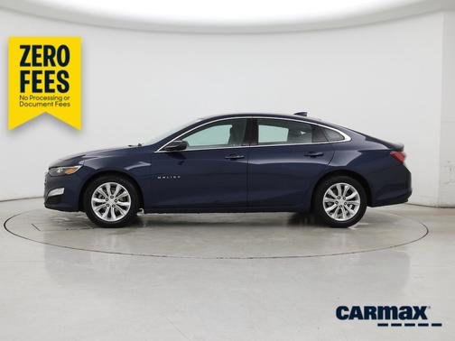 Blue 2022 Chevrolet Malibu LT
