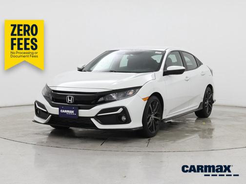 White 2021 Honda Civic Sport
