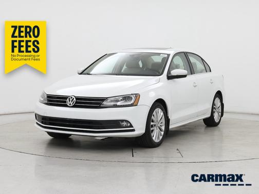 White 2016 Volkswagen Jetta SEL Premium