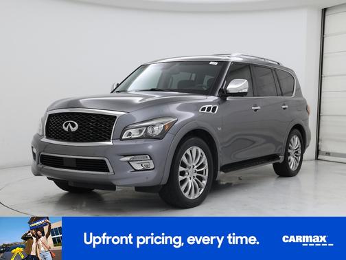 Gray 2015 INFINITI QX80