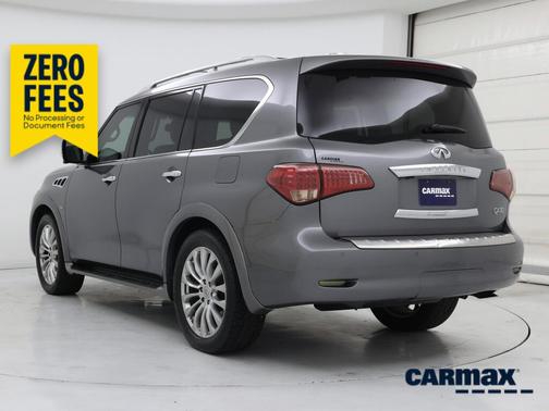 Gray 2015 INFINITI QX80