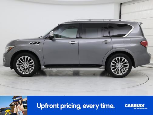 Gray 2015 INFINITI QX80
