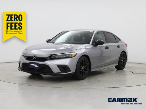 Gray 2022 Honda Civic Sport