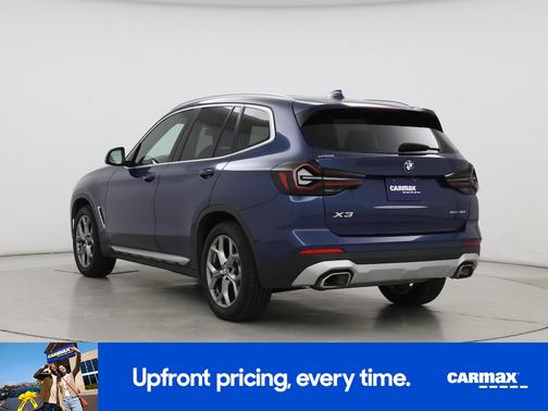 Blue 2022 BMW X3 sDrive30i