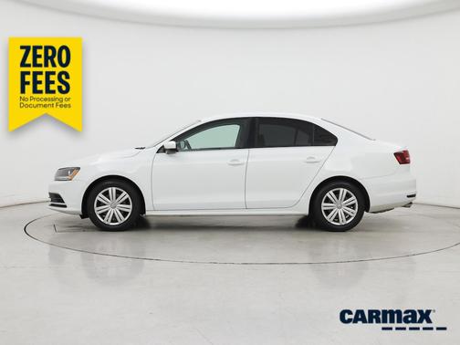 White 2017 Volkswagen Jetta S