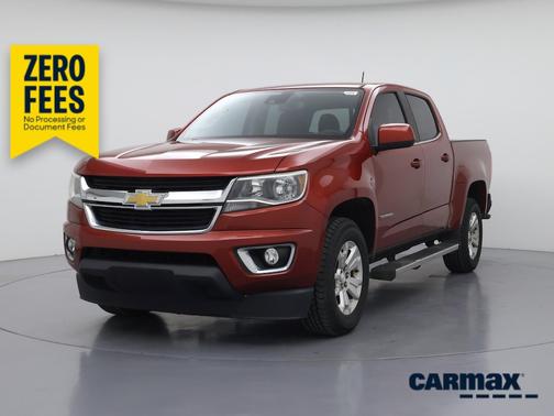 Red 2016 Chevrolet Colorado LT