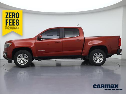Red 2016 Chevrolet Colorado LT