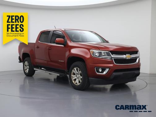Red 2016 Chevrolet Colorado LT