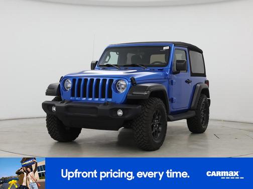 Blue 2022 Jeep Wrangler Sport S