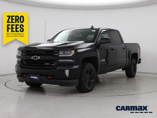 Black 2016 Chevrolet Silverado 1500 LTZ Z71