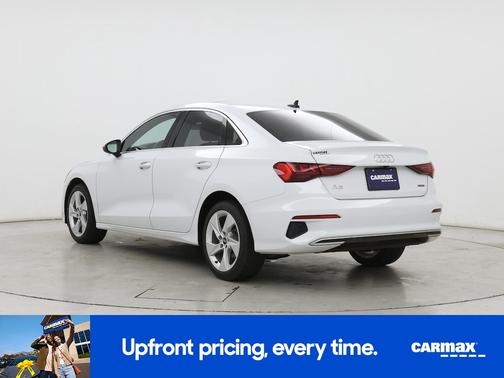 White 2022 Audi A3 Premium