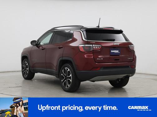 Red 2022 Jeep Compass Limited
