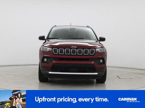 Red 2022 Jeep Compass Limited