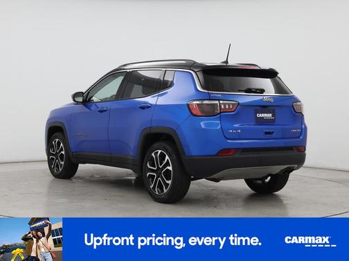 Blue 2022 Jeep Compass Limited