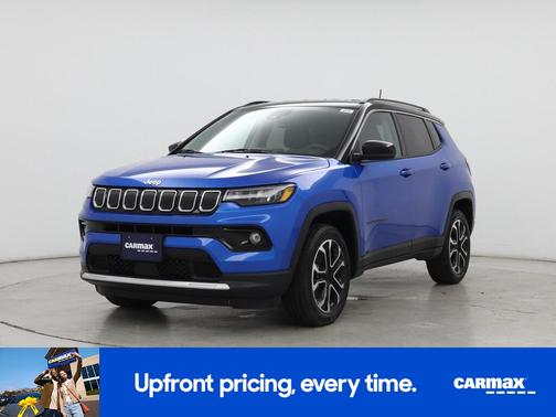Blue 2022 Jeep Compass Limited