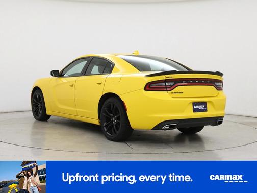 Yellow 2017 Dodge Charger SXT