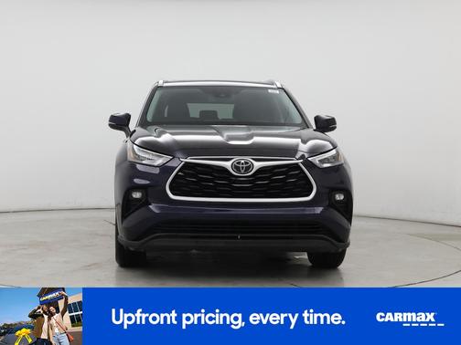 Blue 2020 Toyota Highlander XLE