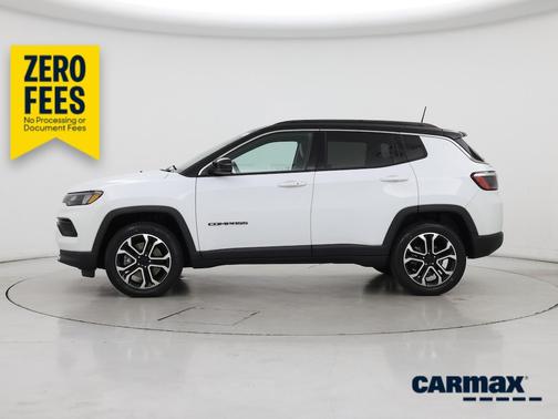 White 2023 Jeep Compass Limited