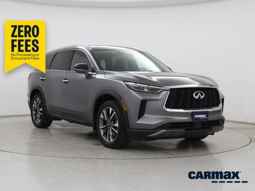 Gray 2022 INFINITI QX60 Luxe