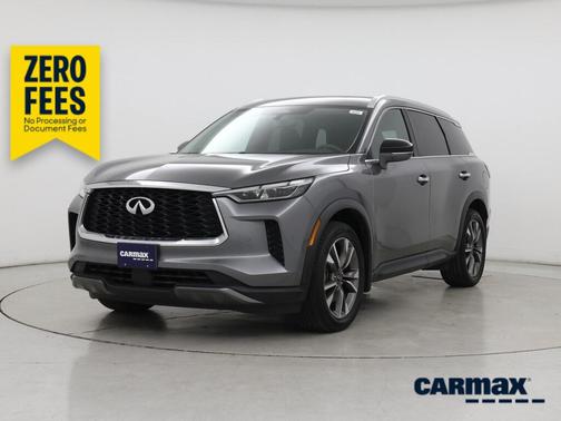 Gray 2022 INFINITI QX60 Luxe