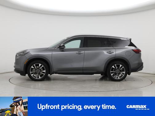 Gray 2022 INFINITI QX60 Luxe