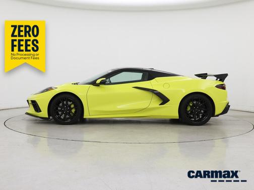 Yellow 2023 Chevrolet Corvette Stingray 2LT