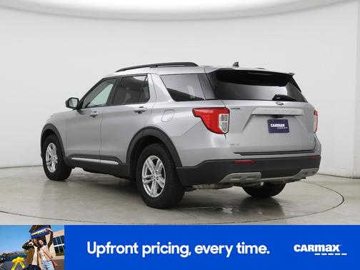 Silver 2021 Ford Explorer XLT