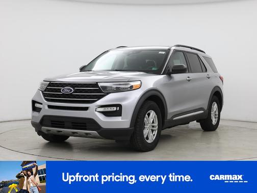 Silver 2021 Ford Explorer XLT
