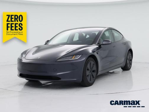Gray 2025 Tesla Model 3 Long Range