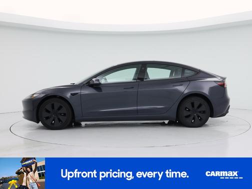 Gray 2025 Tesla Model 3 Long Range