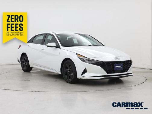 White 2021 Hyundai ELANTRA SEL