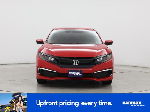 Red 2021 Honda Civic LX