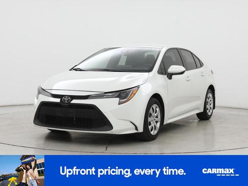 White 2020 Toyota Corolla LE