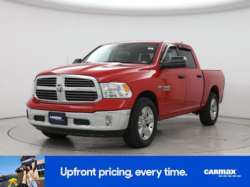Red 2018 RAM 1500 Bighorn