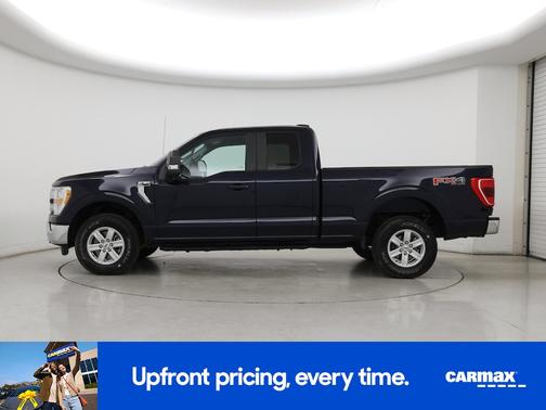 Blue 2021 Ford F-150 XLT