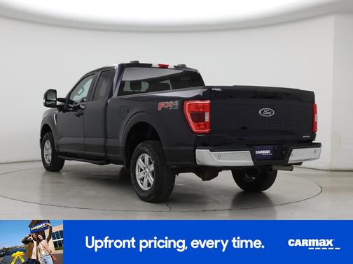 Blue 2021 Ford F-150 XLT