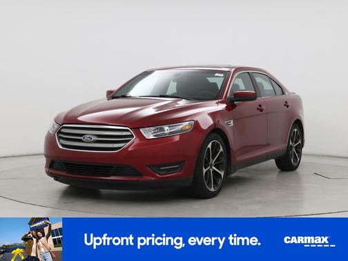 Red 2016 Ford Taurus SEL