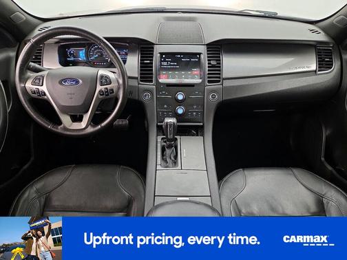 Red 2016 Ford Taurus SEL