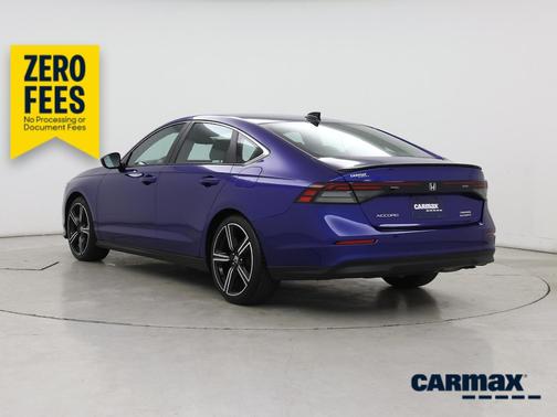 Blue 2023 Honda Accord Hybrid Sport