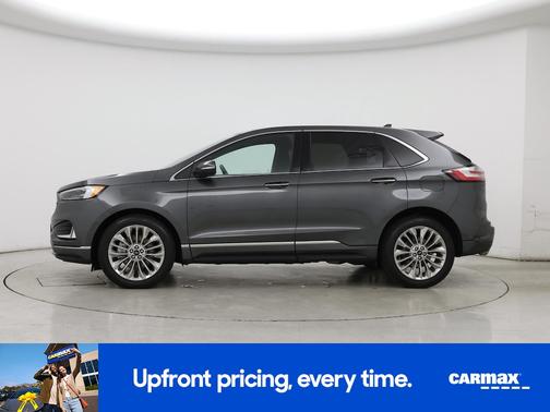 Silver 2020 Ford Edge Titanium