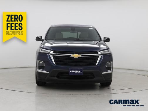 Blue 2023 Chevrolet Traverse LS