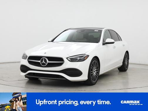 White 2022 Mercedes-Benz C-Class