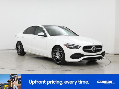 White 2022 Mercedes-Benz C-Class