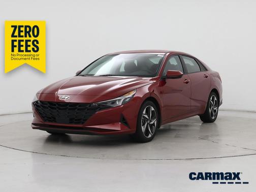 Burgundy 2023 Hyundai ELANTRA SEL