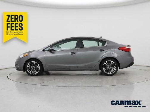 Gray 2016 Kia Forte EX