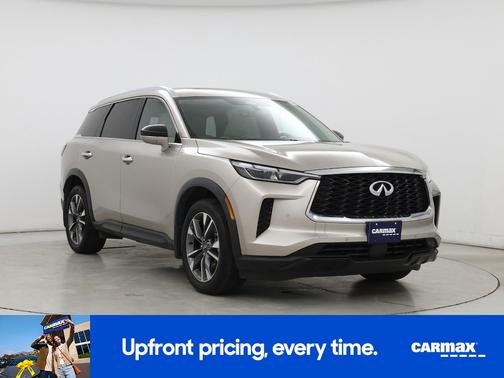 Gray 2023 INFINITI QX60 Luxe