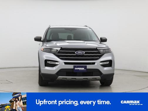 Silver 2022 Ford Explorer XLT