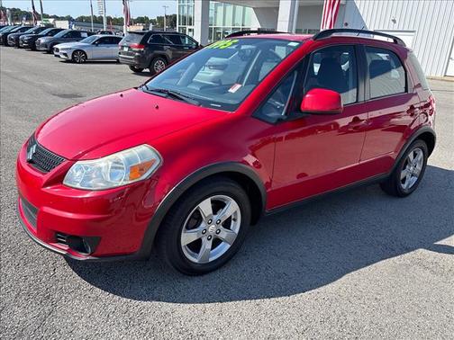 Red 2011 Suzuki SX4 Premium