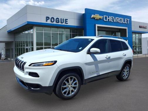 Bright White Clearcoat 2018 Jeep Cherokee Limited
