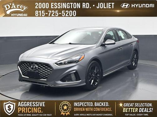 Machine Gray 2019 Hyundai SONATA Limited 2.0T